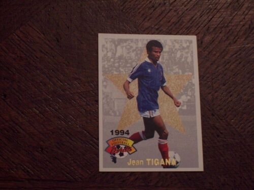 Official Football Cards Jean Tigana