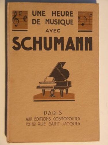 Une Heure De Musique Avec Schumann