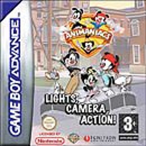 Animaniac's Lights Camera Action Game Boy Advance