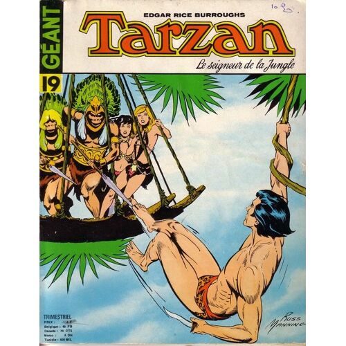 Tarzan Géant N° 19 : Le Démon Des Abimes