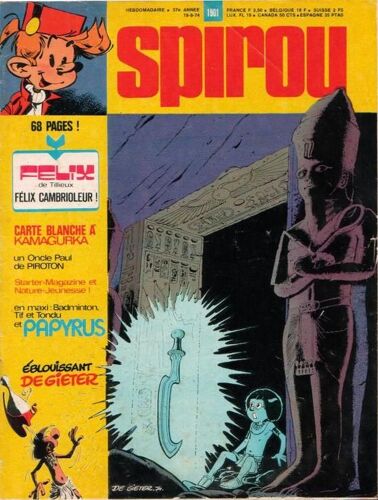 Spirou  N° 1901 : Tillieux : Histoire Complete De Felix : Felix Cambrioleur