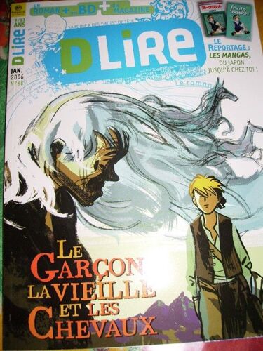 Dlire  N° 88 : Le Garçon,La Vieilee Et Les Chevaux