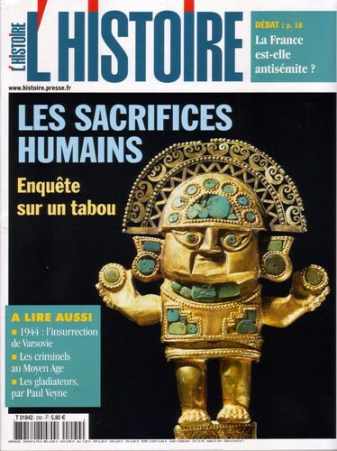 L'histoire N° 290 : Les Sacrifices Humains