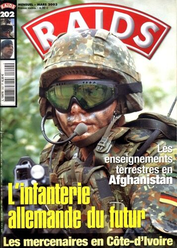 Raids  N° 202 : L Infanterie Allemande Du Futur