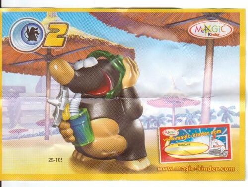 Kinder (La Figurine + Son Bpz) - Série : Mission Taupe Secret 2 (2006) - 2s-105 / 2s105