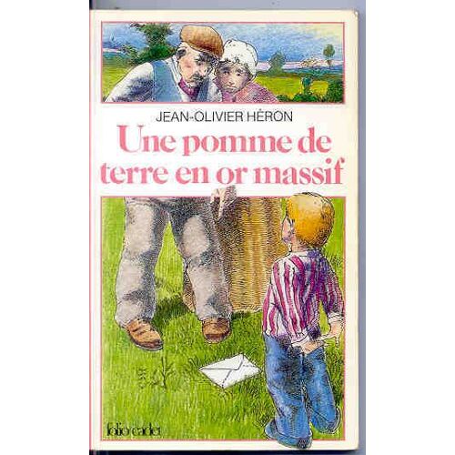 Une Pomme De Terre En Or Massif