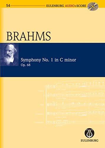 Symphony No. 1 C Minor Op. 68 - Study Score + Cd ('eulenburg Audio+Score' Series) - (Eas 154)