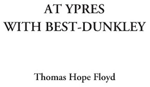 At Ypres With Best-Dunkley