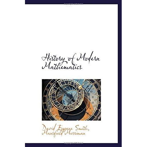 History Of Modern Mathematics