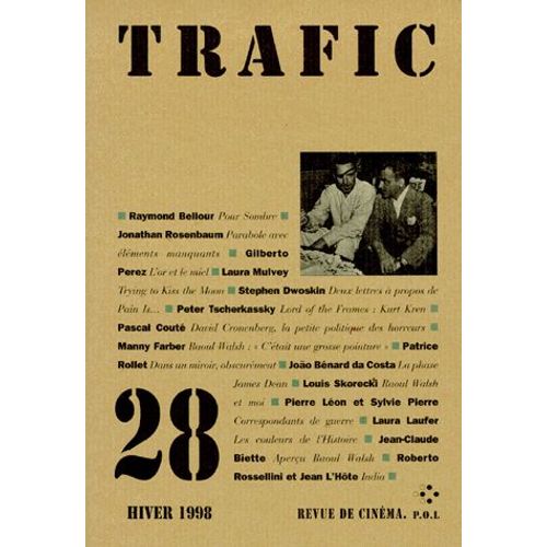 Trafic N° 28 Hiver 1998