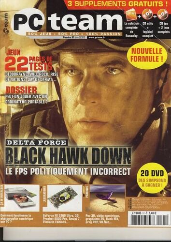 Pc Team  N° 91 : Delta Force