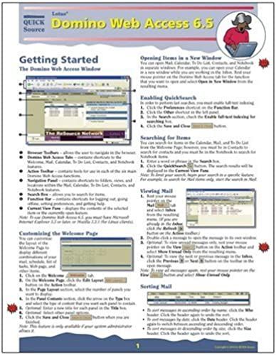 Lotus Domino Web Access 6.5