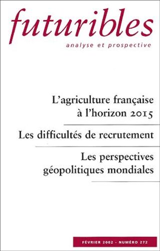 Futuribles N° 272 Février 2001