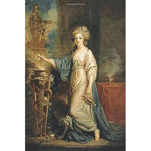 Vestal Virgin Journal: With The Cover Of Portrait Of A Woman As A Vestal Virgin By Angelica Kauffmann, Journal Paper, 200 Pages, 6" X 9"