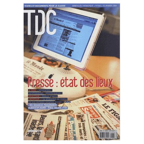 Tdc N° 868, 15 Janvier 2 - Presse : État Des Lieux