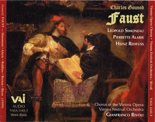 Faust - Léopold Simoneau; Pierrette Alarie; Heinz Rehfuss; Choeur De L'opéra De Vienne; Orchestre Du Festival De Vienne;  