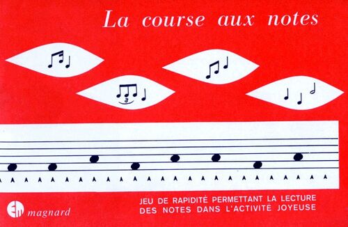 Musique Jeu Complementaire A La Methode Martenot La Course Aux Notes - 7eme Edition