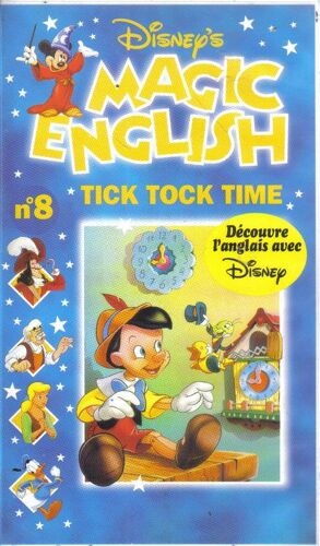 Découvre L'anglais Avec Disney  -  Vol 8  -   Tick Tock Time