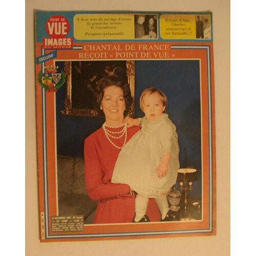 Point De Vue Images Du Monde N° 1689(1980) : Chantal De France