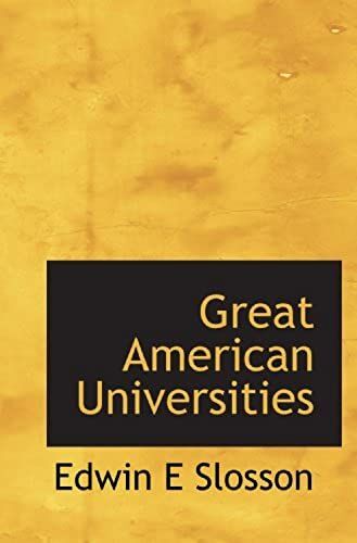 Great American Universities