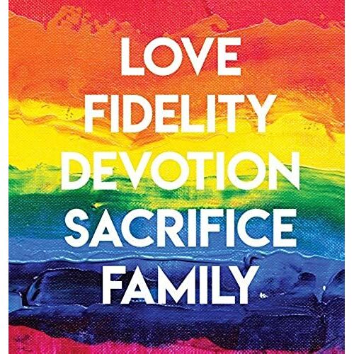 Rainbow Wedding Guest Book