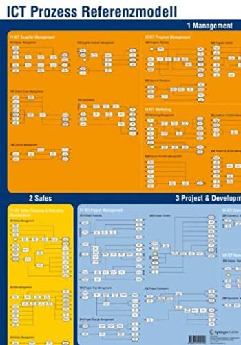 Prozessmodell Einer It-Unternehmung: Das Poster Zum Buch (German Edition)