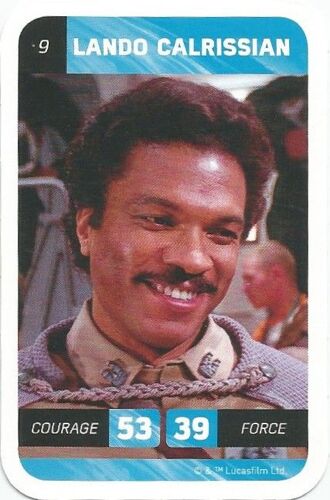 Carte Star Wars Solo Leclerc 2018. Lando Calrissian N° 9