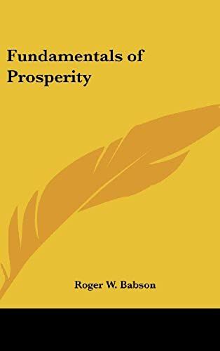 Fundamentals Of Prosperity