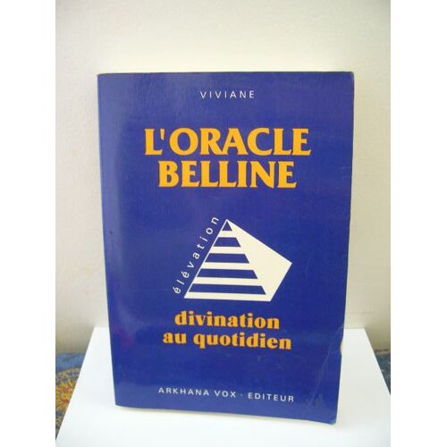 L'oracle Belline Divination Au Quotidien Avec Les Coupes