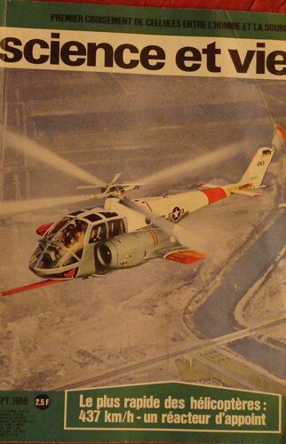 Science Et Vie N° 588 : Premier Croisement De Cellule Entre L'homme Et La Souris