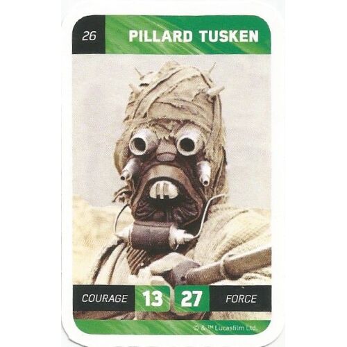 Carte Star Wars Solo Leclerc 2018. Pillard Tusken N° 26