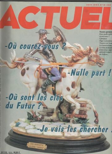 Actuel  N° 18 : Numéro Spécial "Futur". Cité Des Sciences.