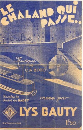Le Chaland Qui Passe Par Lys Gauty
