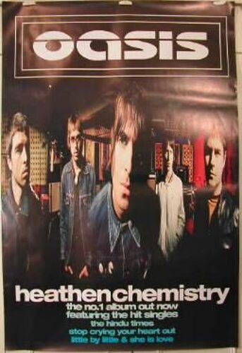 Oasis - Affiche Musique / Concert / Poster