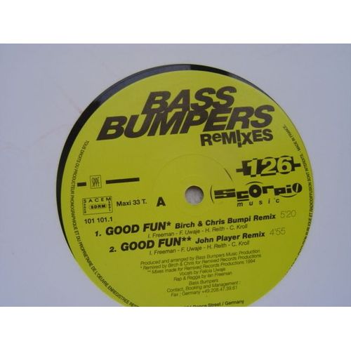 Good Fun  (4 Remixes)  1994  France