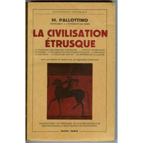 La Civilisation Étrusque