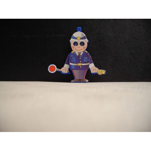 Kinder - K94 N°110/K94n110 : Agent De Circulation / Policier Articulé