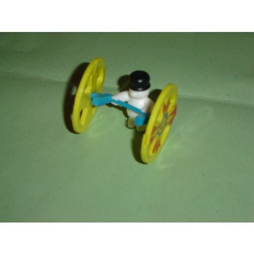 Kinder Montable (Année 2005) - Série : Die Leuchtringe Rollen Am (Petit Personnage Phosphorescent & Sa Roue) - Mpg C-71 / Mpg C71 : Kurvix (N°3)