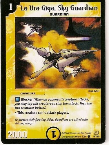 Duel Master, La Ura Giga Sky Guardian N°9/110 Vo
