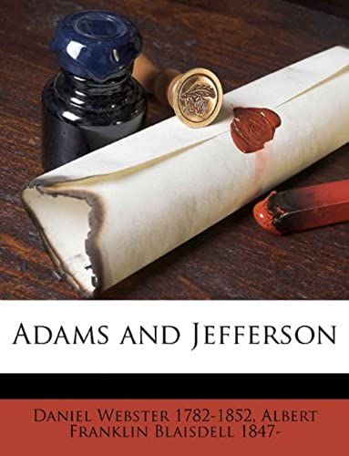 Adams And Jefferson