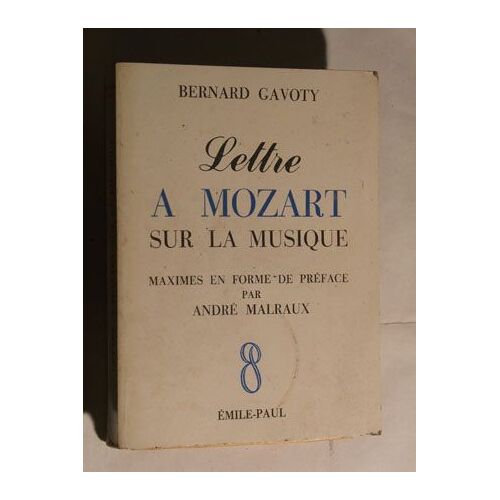 Lettre À Mozart Sur La Musique
