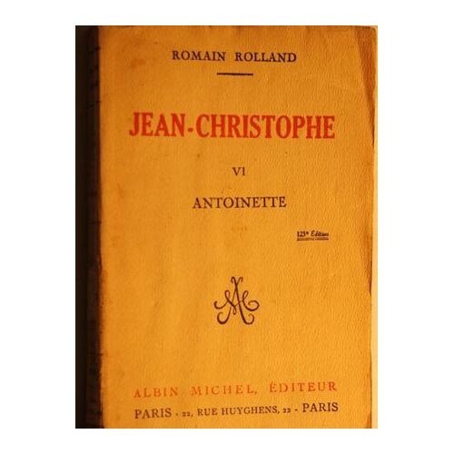 Jean-Christophe / Tome 6 Antoinette