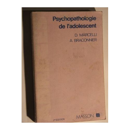 Psychopathologie De L'adolescent