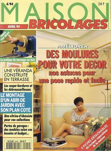 Maison Bricolages  N° 9404 : Des Moulures Pour Votre Décor : Nos Astuces Pour Une Pose Rapide