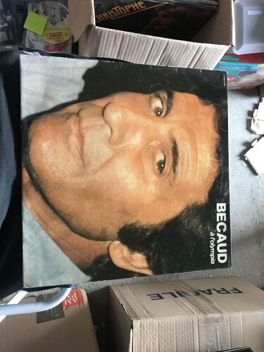 Vinyle Becaud Olympia