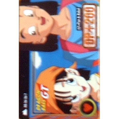 Carte Dragon Ball Gt Dp N°17 Pan Et Bobel