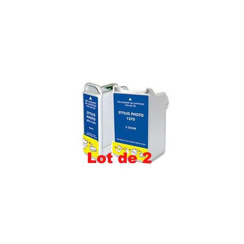 Lot 2 Cartouches compatible Epson 780, 790 ( 1N+1C)