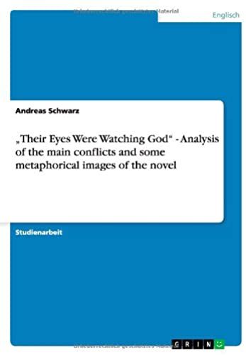 Their Eyes Were Watching God" - Analysis Of The Main Conflicts And Some Metaphorical Images Of The Novel