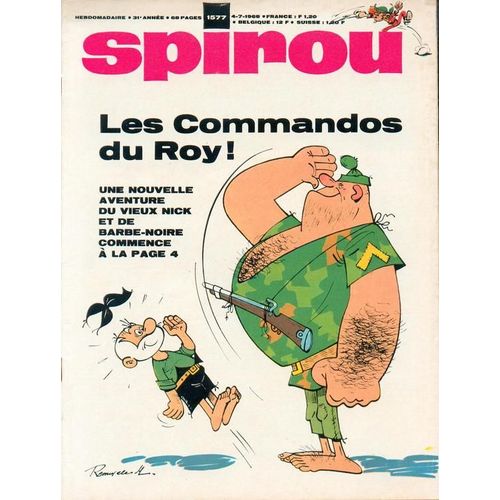Spirou Magazine  N° 1577