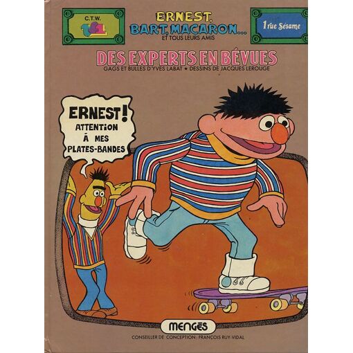 Figurine Ernest Ultimate Neca Rue Sésame